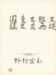 国产又粗又长又猛又爽无遮挡