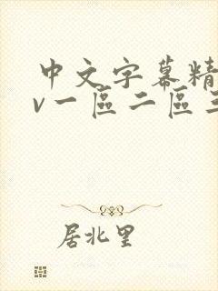 中文字幕精品av一区二区三区