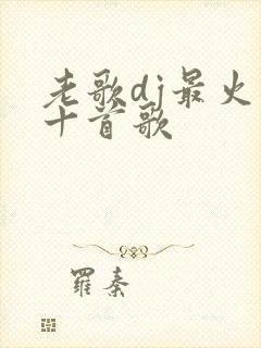 老歌dj最火的十首歌