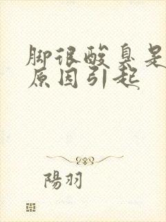 脚很酸臭是什么原因引起