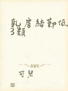 乳房结节低回声3类