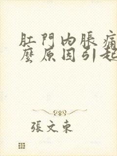 肛门内胀痛是什么原因引起的