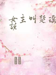 女主叫楚瑶的小说