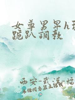 女尊男卑h玩弄跪趴调教