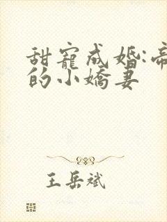 甜宠成婚:帝少的小娇妻