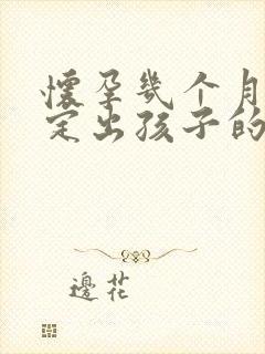 怀孕几个月能鉴定出孩子的父亲