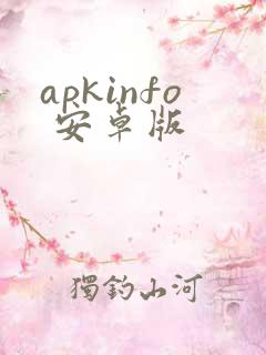 apkinfo 安卓版