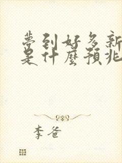 梦到好多新坟墓是什么预兆