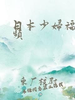 日本少妇福利视频