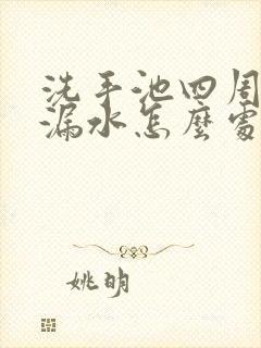 洗手池四周缝隙漏水怎么处理