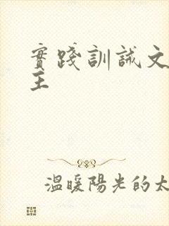 实践训诫文双女主