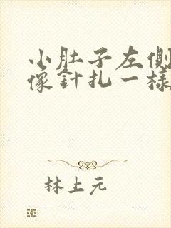 小肚子左侧刺痛像针扎一样