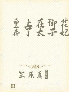 皇上在御花园c弄了太子妃