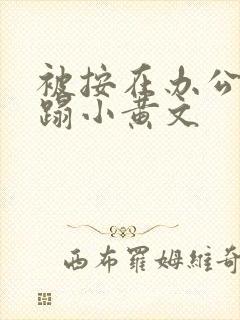 被按在办公室糟蹋小黄文