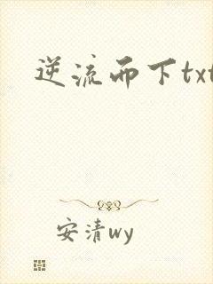 逆流而下txt