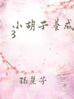 小胡子养成计划3