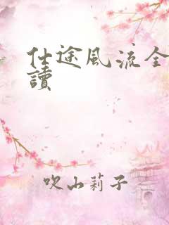 仕途风流全文阅读