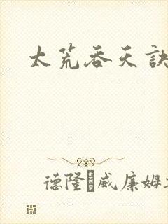 太荒吞天诀小说