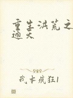 重生洪荒之极品通天