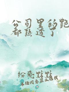 公司里的艳妇们都熟透了