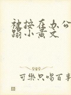 被按在办公室糟蹋小黄文