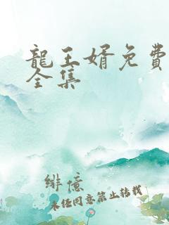 龙王婿免费完结全集