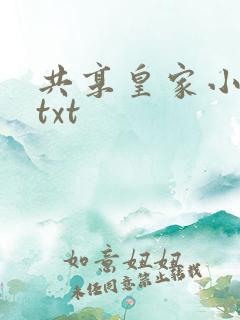 共享皇家小公主txt