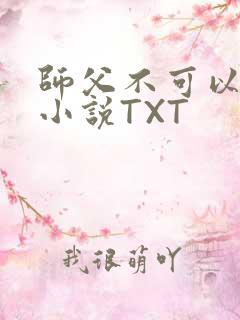师父不可以灵犀小说TXT