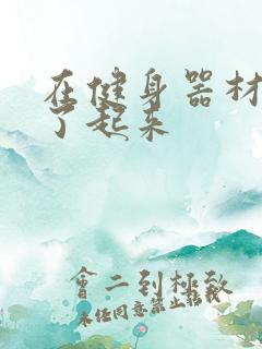 在健身器材上做了起来