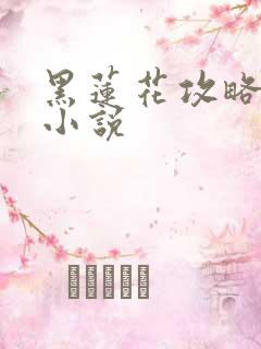 黑莲花攻略手册小说
