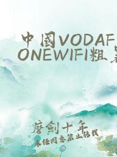 中国VODAFONEWIFI粗暴APP