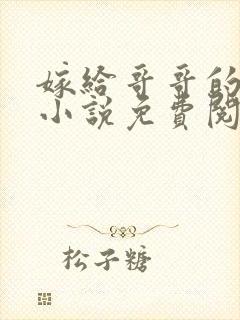 嫁给哥哥的情敌小说免费阅读