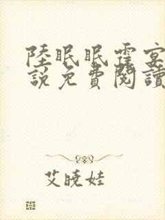 陆眠眠霍宴西小说免费阅读