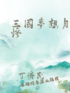 三国梦想月英无惨