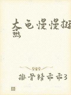 大龟慢慢挺进张燕