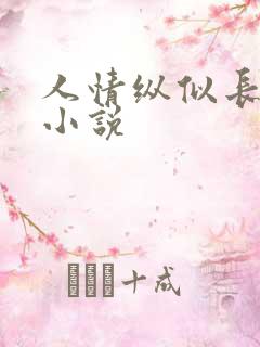 人情纵似长情月小说