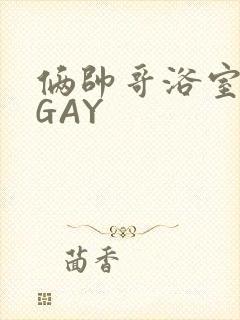 俩帅哥浴室互攻GAY