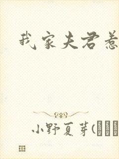 我家夫君惹不起