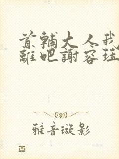 首辅大人我们和离吧谢容珏