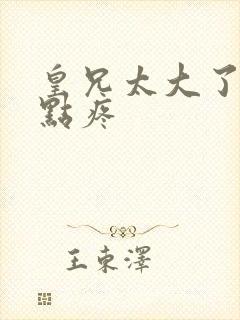 皇兄太大了慢一点疼