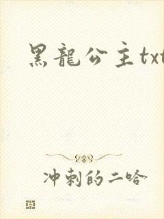 黑龙公主txt