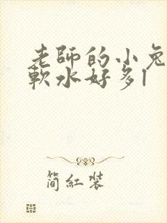 老师的小兔子好软水好多l