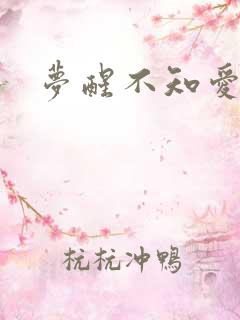 梦醒不知爱欢凉