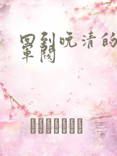 回到晚清的南洋军阀