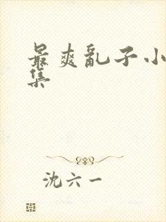 最爽乱子小说合集