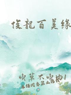俊龙百美缘小说