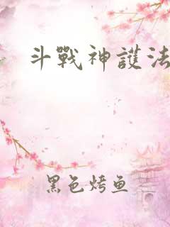 斗战神护法碎片