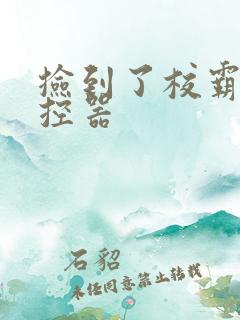 捡到了校霸的遥控器