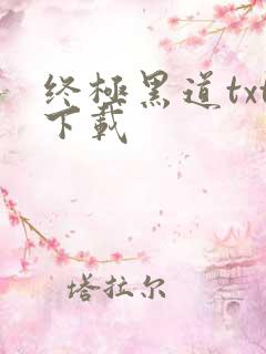 终极黑道txt下载