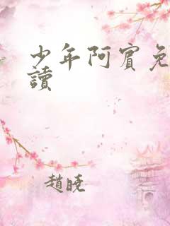 少年阿宾免费阅读